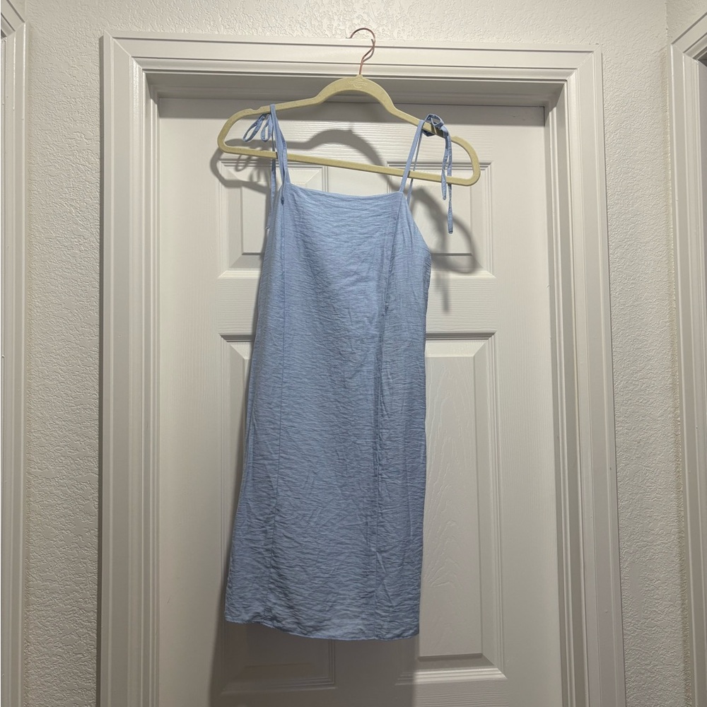 Mini Dress with Tie Straps